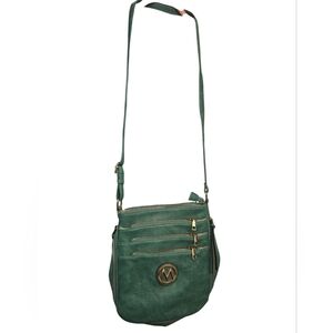 Mia K Teal Crossbody Bag